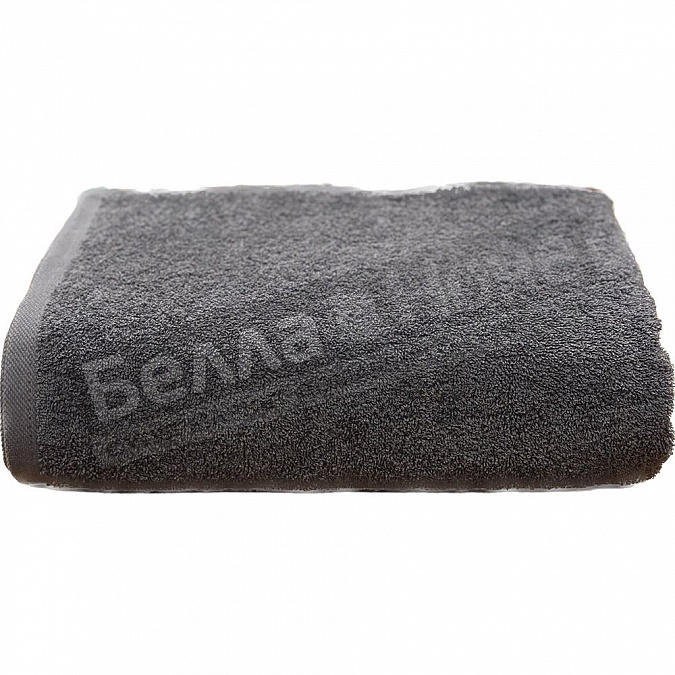 Детальная картинка товара «ввт полотенце махр. гл/кр 70*140 цв.615 графит 400гр (000)»