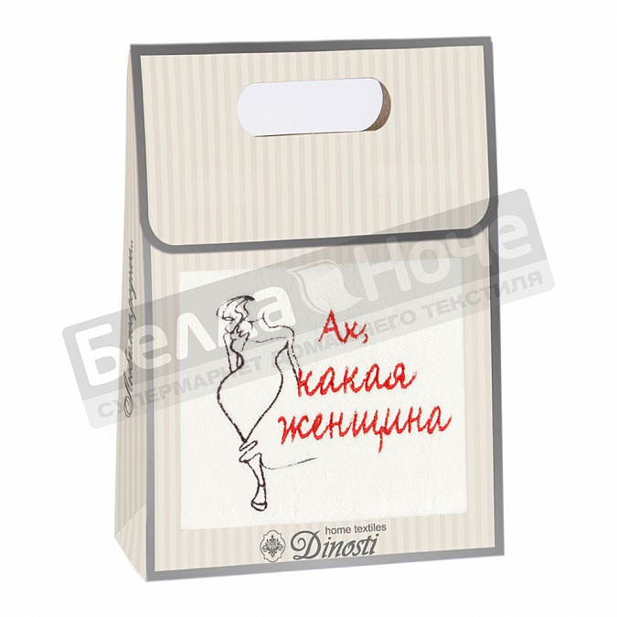 Детальная картинка товара «диности 1 пр. полотенце м/ф 40*70 ом- 830 ах, какая женщина»