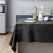ВН Скатерть ДТ172 Рогожка 165*200 Графит 71