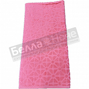 Авангард Полотенце махр. гл/кр жакк С81-ЮА 70*140 рис.7848 Армель в.346 Коралл