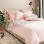 Экотекс Моноспейс Простыня на резинке сатин 200*200/23 Пудровый