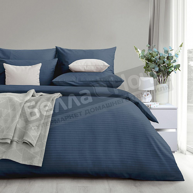Детальная картинка товара «кпб веросса страйп дуэт 70308 sapphire»
