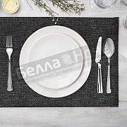 ВН Салфетка сервировочная рогожка, пэ ДТ172 35*45 Графит 31