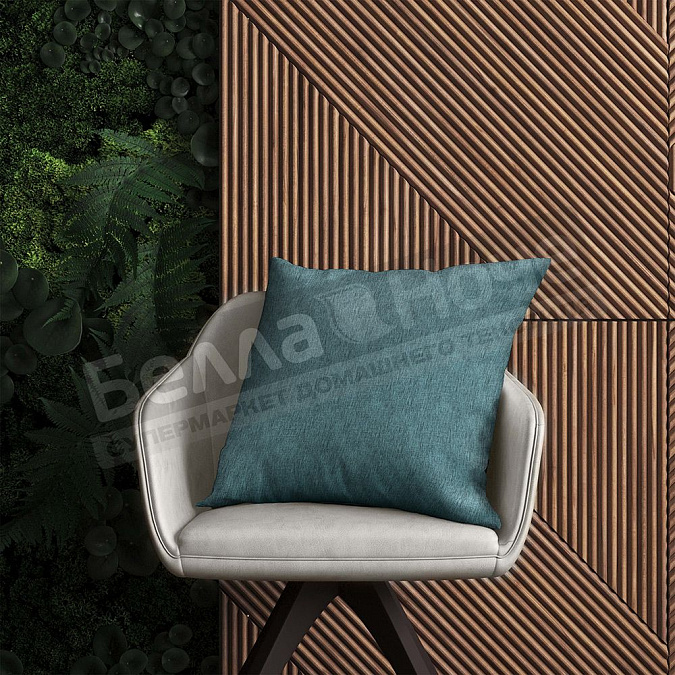 Детальная картинка товара «вн подушка пэст/ рогожка 40*40 топаз 74»