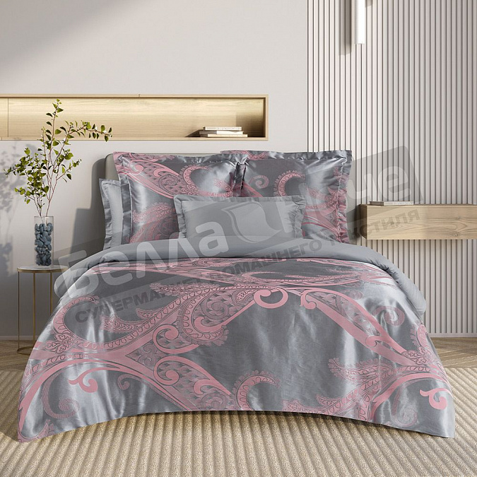 Детальная картинка товара «кпб эстетика сатин- жакк 1,5 сп. беатрис книжка»