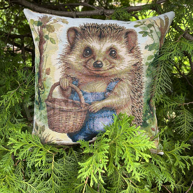 Детальная картинка товара «гобелен плюс наволочка 38*38 еж женя»