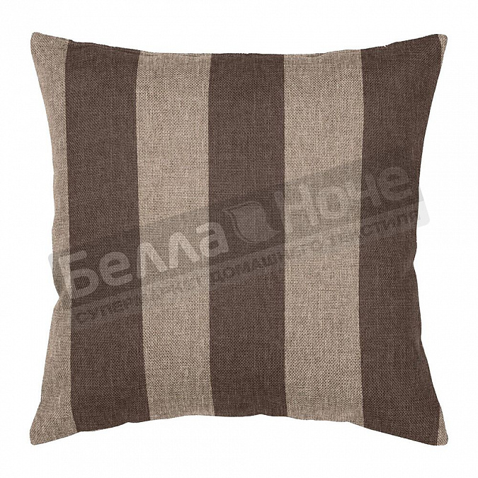 Детальная картинка товара «вн подушка пэст/ рогожка 40*40 зебра- капучино 74»