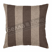 ВН Подушка ПЭСТ/ Рогожка 40*40 Зебра- капучино 74