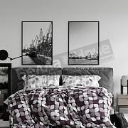 КПБ Реноме ЖК бязь Дуэт 70040-1 Игра цвета