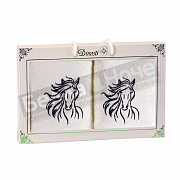 НГ 2 пр. К-т полотенец микрофибра 2-40*70 РРМФ- 104 Гнедая