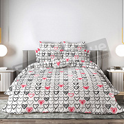 КПБ ВН ранфорс 2,0 - Макси 8869/2 Love you нав.2-70*70