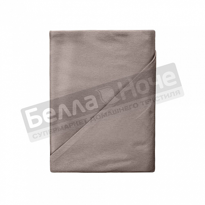 Детальная картинка товара «веросса простынь melange на резинке 160*200/30 mokko»