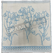 Авангард Салфетка пестр С125-ЮА 30*30 рис.7754 Нарциссы-2