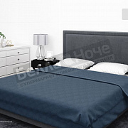 Бояртекс Покрывало микрофибра ультрастеп гл/кр 150*210 диз.19-4118 Темный деним