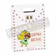 Диности 1 пр. Полотенце м/ф 40*70 ОМФ- 815 Девочка весна