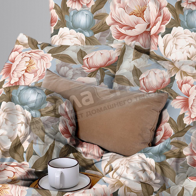 Детальная картинка товара «кпб хд поплин 1,5сп. 30246/1 симфония нав.2-70*70»