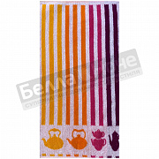 Авангард Полотенце махр. пестр. 30*60 С79-ЮА рис.5136 Чайники