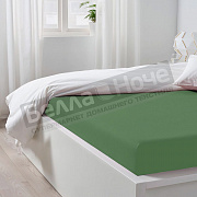 Люксония Простынь трикотаж 140*200/20 Фисташковый