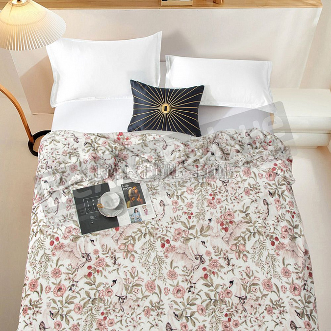 Детальная картинка товара «романс плед велсофт 200*220 xh pw 12 в тубе»