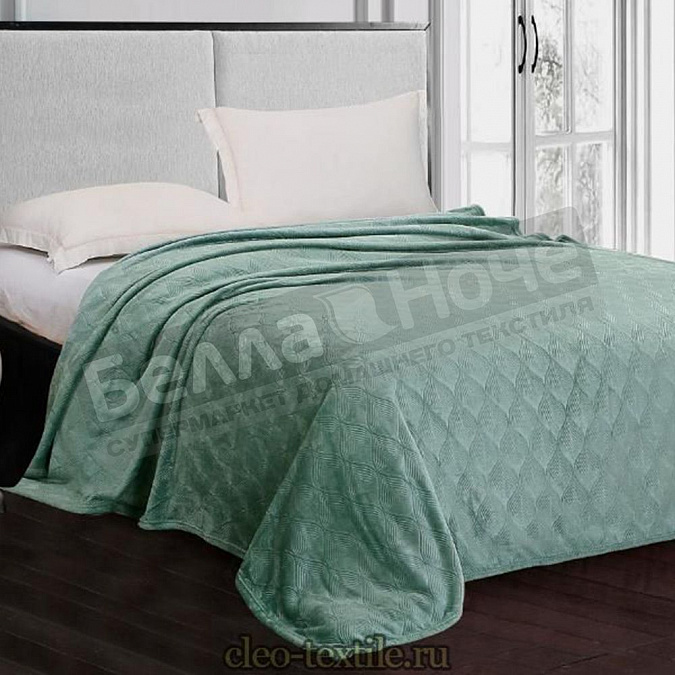 Детальная картинка товара «клео плед велсофт 200*220 magnolia 200/006-mag»