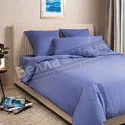 Экотекс Моноспейс Простыня на резинке сатин 140*200/23 Синий