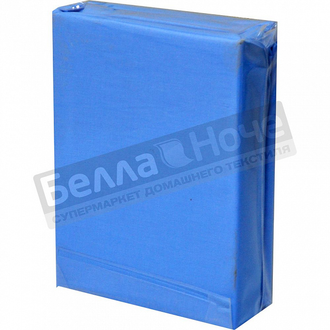 Детальная картинка товара «люксония пододеяльник сатин гл/кр 2,0сп. голубой»