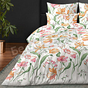 КПБ Веросса сатин-люкс 2,0 сп. 30231/2 Bright tulip нав.2-50*70