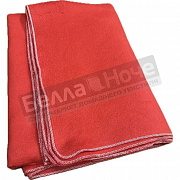 НТФ Одеяло байковое 420гр 140*205 Клетка Белый / Красный