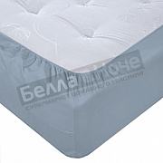 Люксония Пододеяльник поплин гл/кр 2,0сп. Серый