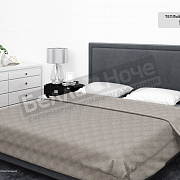 Бояртекс Покрывало микрофибра ультрастеп гл/кр 200*210 диз.16-1305 Теплый серый