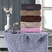 Luxor Полотенце махр. гл/кр жакк 70*130 Коаст Розовый