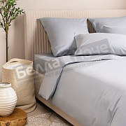 Спальный комплект с одеялом Моноспейс сатин- премиум 2,0 - Макси 4 нав. Серый