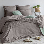 Absolut Пододеяльник Melange 1,5сп. mokko