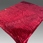 Смун Плед синтетический 200*240 стр. однот. 8110- 4 Камушки Красный