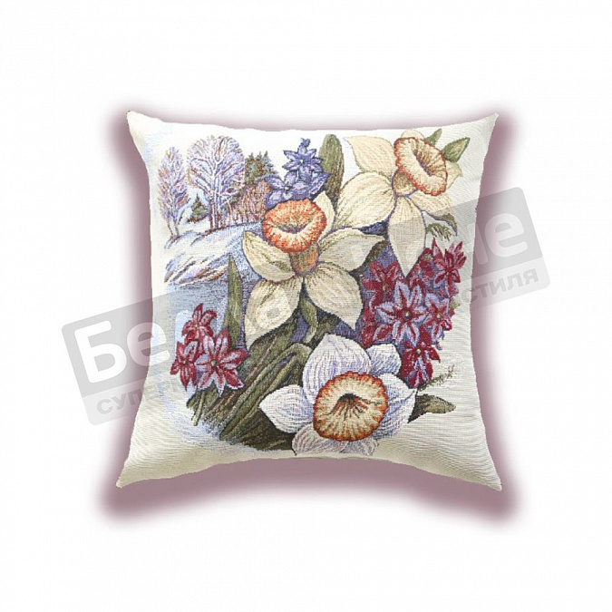 Детальная картинка товара «гобелен плюс наволочка 38*38 весенний»