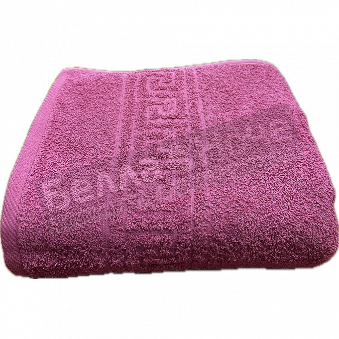 Детальная картинка товара «ввт полотенце махр. 50*100 цв.704 брусничный 350гр (2770)»
