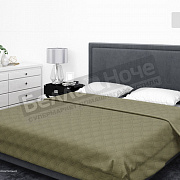 Бояртекс Покрывало микрофибра ультрастеп гл/кр 240*210 диз.17-0627 Олива