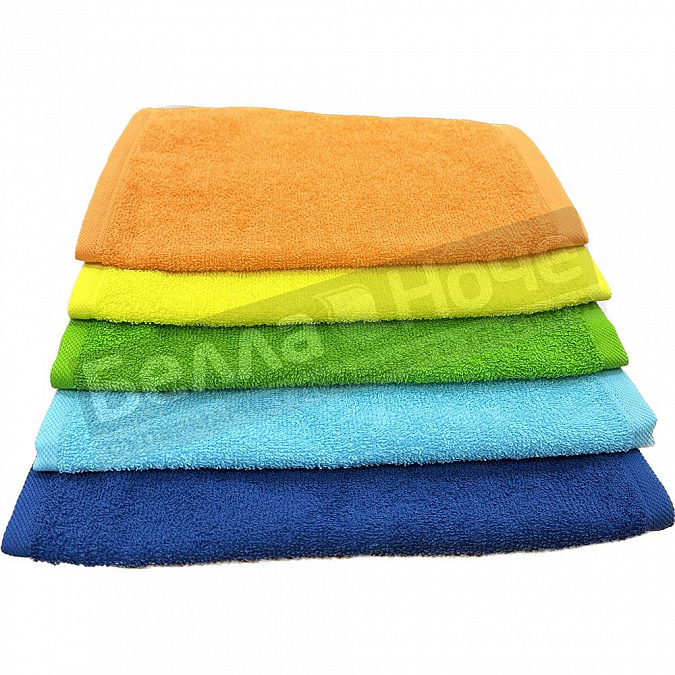 Детальная картинка товара «ввт 5 пр. к-т полотенец махр. 5- 30*50 цв.100 ассорти н-004.350»