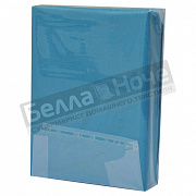 Люксония Пододеяльник сатин гл/кр Евро 200*215 Морская волна