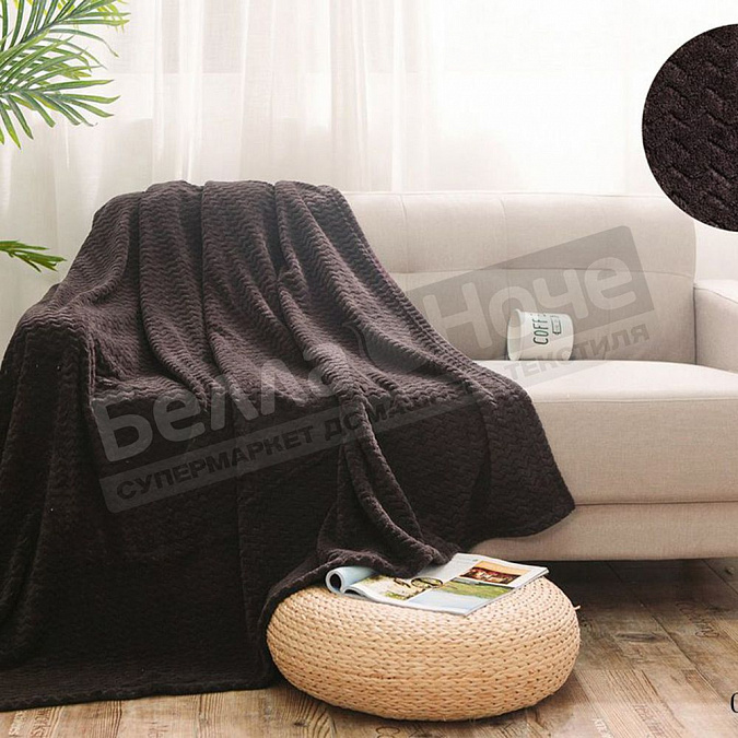 Детальная картинка товара «клео плед велсофт 180*200 royal plush 180/016-rp»