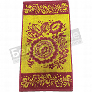 Авангард Полотенце махр. пестр. 30*60 С79-ЮА рис.3017 Хохлома-1