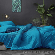 КПБ Luxor поплин гл/кр 1,5сп. диз.Лазурный (N)