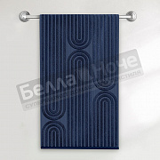 ВН Полотенце махр. гл/кр МХ42 Arco 70*140 Темно-синий