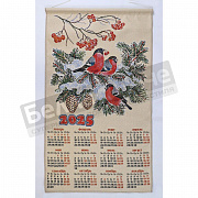 НГ Гобелен Плюс Календарь гобелен 38*72 Снегири 2026г