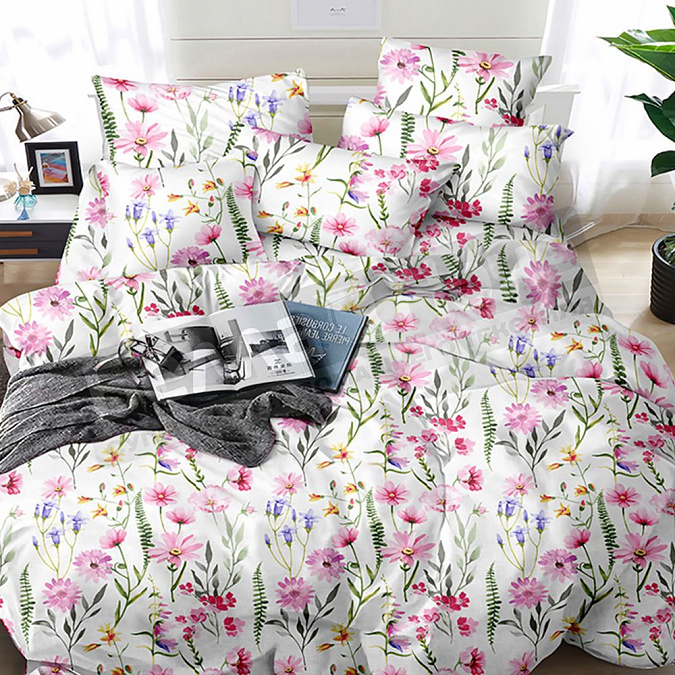 Детальная картинка товара «кпб баттерфляй полисатин 1,5 сп 4831»