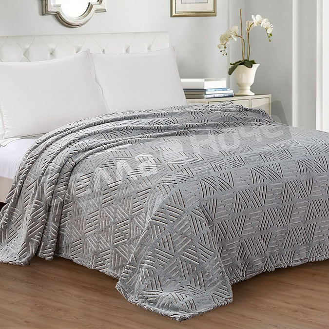 Детальная картинка товара «клео плед бамбук микрофибра cl home 180*200 180/249-pbe/la»