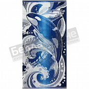 Авангард Полотенце махр. пестр. 50*90 С106-ЮА рис.6783 Касатка