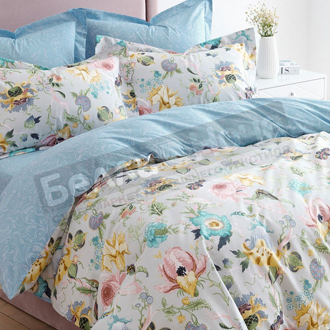 Детальная картинка товара «кпб сайлид сатин дуэт br -12»