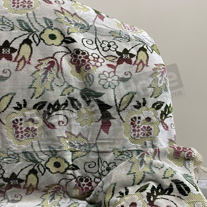 Детальная картинка товара «картекс покрывало пшл 180*220 перламутровый цветочная поляна»