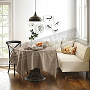 ВН Скатерть ДТ172 Рогожка 165*200 Миндаль 70